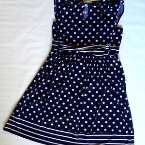 SOLD! Shelby & Palmer Women's Polka Dot Midi Dress